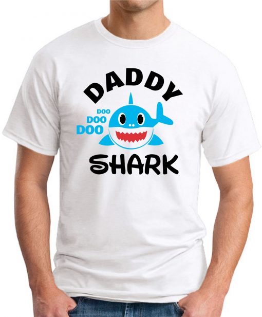 DADDY SHARK white