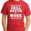 GRILL MASTER AT WORK red