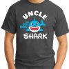 UNCLE SHARK dark heather