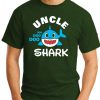 UNCLE SHARK forest green