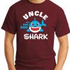 UNCLE SHARK maroon