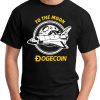 DOGECOIN TO THE MOON black