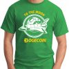 DOGECOIN TO THE MOON green
