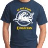 DOGECOIN TO THE MOON navy
