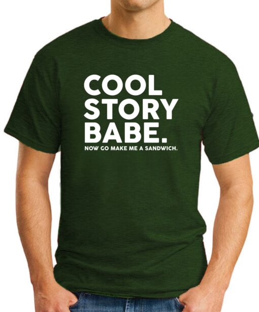COOL STORY BABE forest green