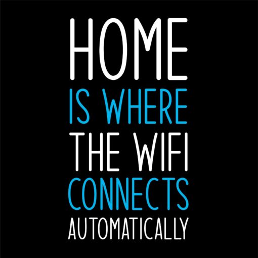 Home is where the WIFI connects Automatically thumbnail